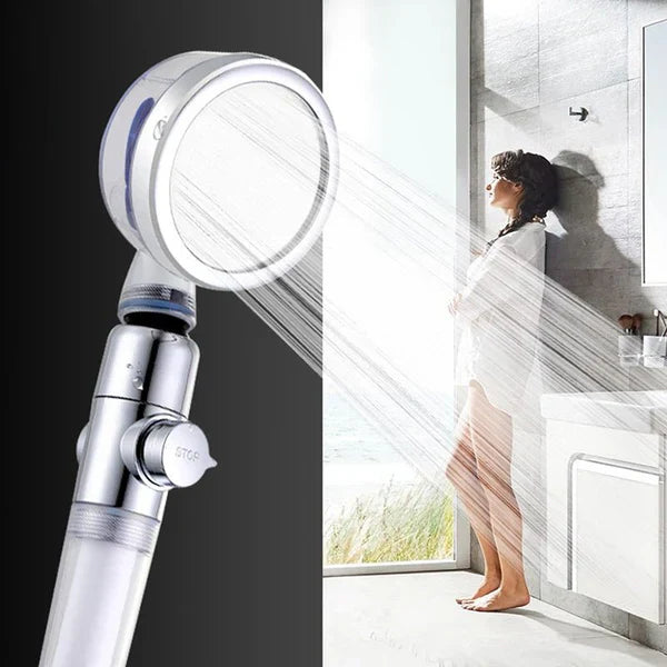 High Pressure Turbocharged Shower Head ( UAE Delivery Time: 1-3 Days )