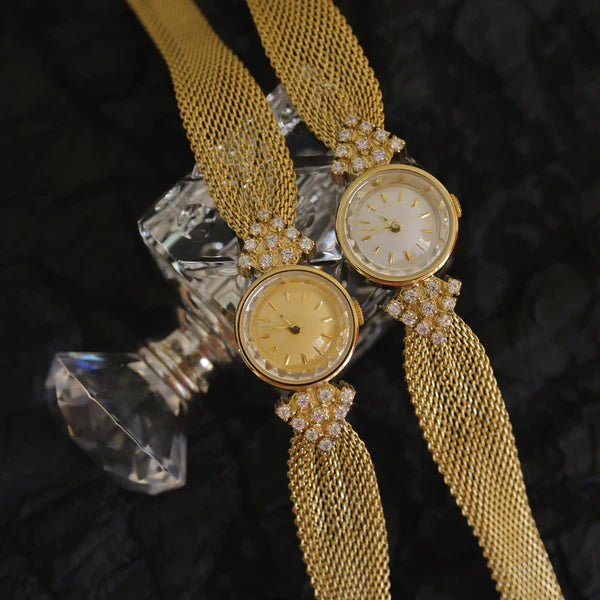 Vintage Kaleidoscope Diamond Quartz Women's Watch ( UAE Delivery Time: 1-3 Days )