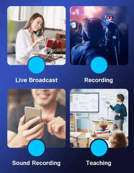 Smart Wireless Lavalier Microphone ( UAE Delivery Time: 1-3 Days )