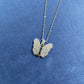 Butterfly Pendant Necklace for Women - Titanium Steel Clavicle Chain ( UAE Delivery Time: 1-3 Days )