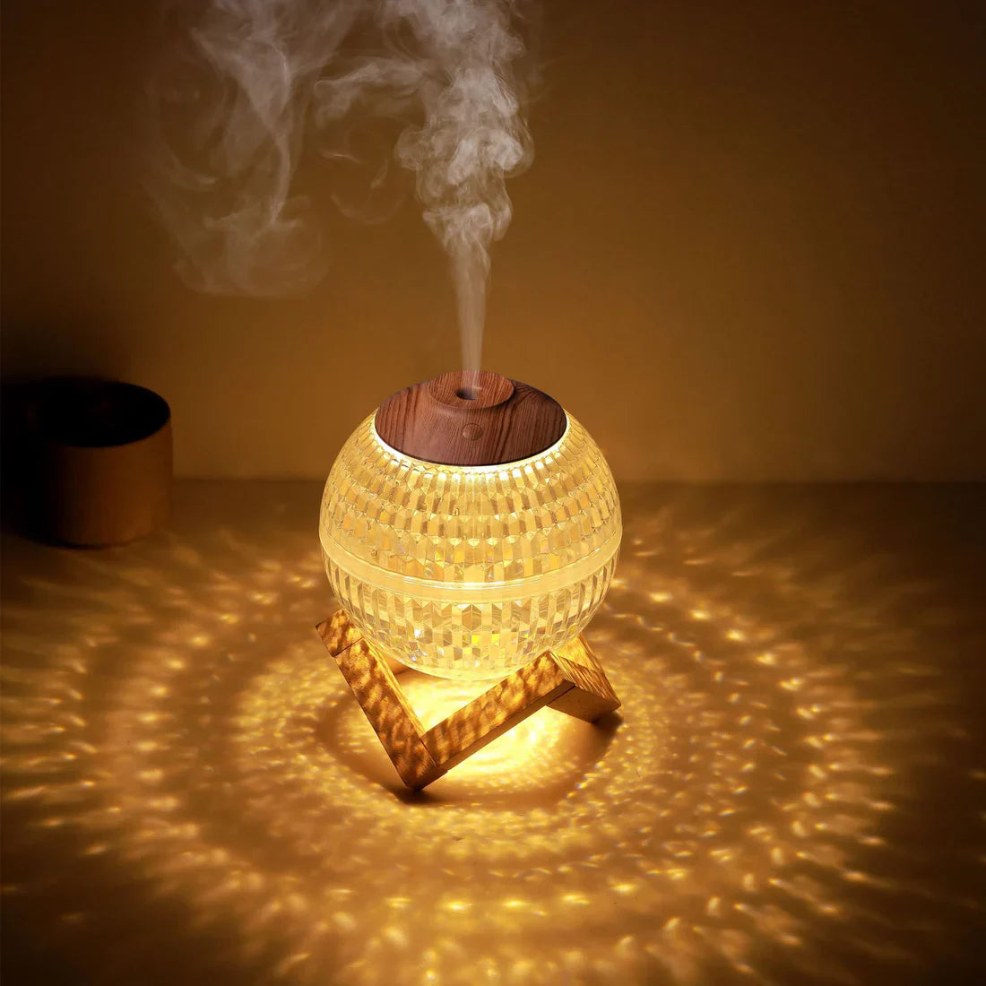Household Bedroom Crystal Ball Humidifier Desktop ( UAE Delivery Time: 1-3 Days )