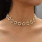 Ins Pearl Flower Clavicle Necklace ( UAE Delivery Time: 1-3 Days )