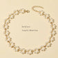 Ins Pearl Flower Clavicle Necklace ( UAE Delivery Time: 1-3 Days )