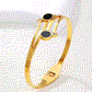 Zircon Cuff Bangle  ( UAE Delivery Time: 1-3 Days )