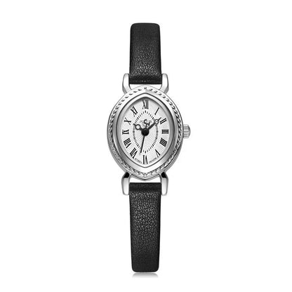 Oval Belt Quartz Waterproof Fashion Watch ( UAE Delivery Time: 1-3 Days )