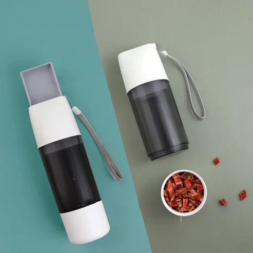 Portable 350ml Dog Water Bottle & Feeder ( UAE Delivery Time: 1-3 Days )