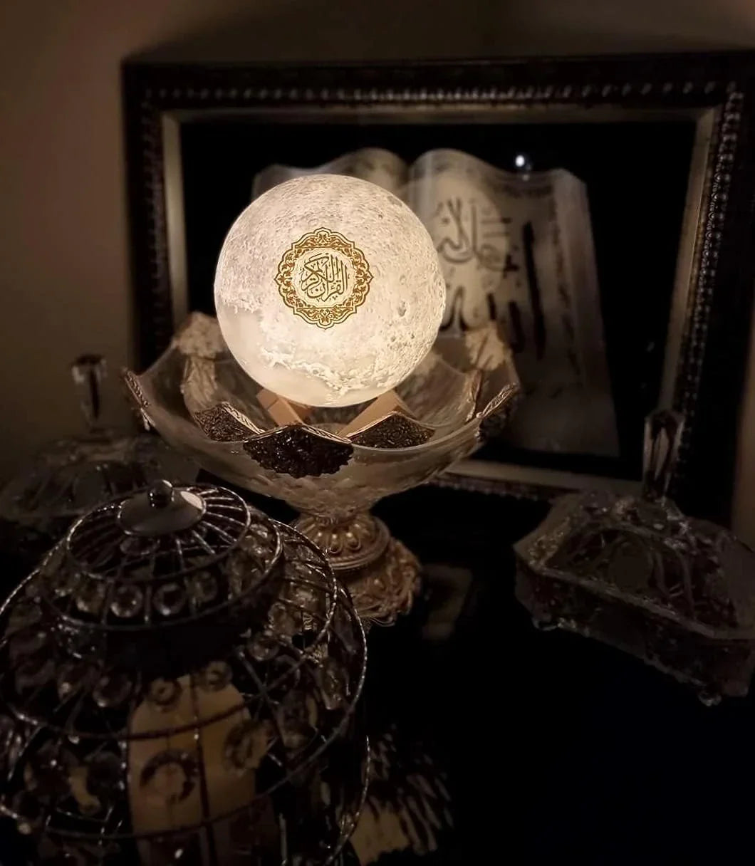 Quran Moon Light Lamp ( UAE Delivery Time: 1-3 Days )